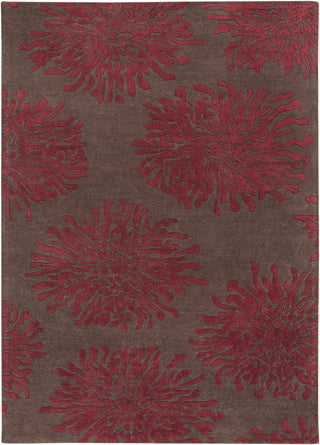 Surya Bombay BST-539 Burgundy Area Rug 8' x 11'