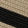 Colonial Mills Boat House BT19 Black Area Rug Detail Image