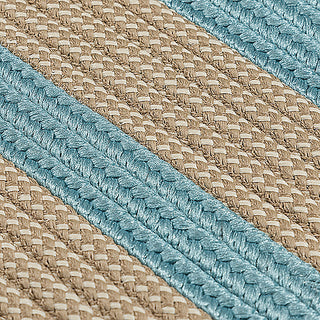 Colonial Mills Boat House BT49 Light Blue Area Rug Closeup Image