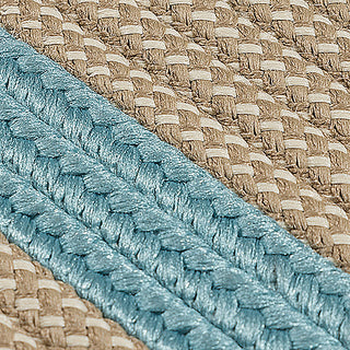 Colonial Mills Boat House BT49 Light Blue Area Rug Detail Image