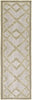 Surya Brighton BTN-4000 Khaki Area Rug by Beth Lacefield 2'6'' X 8' Runner