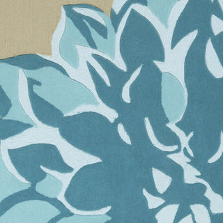 Surya Budding BUD-2003 Teal Hand Tufted Area Rug Sample Swatch