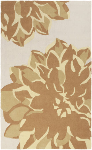 Surya Budding BUD-2004 Gold Area Rug 5' x 8'