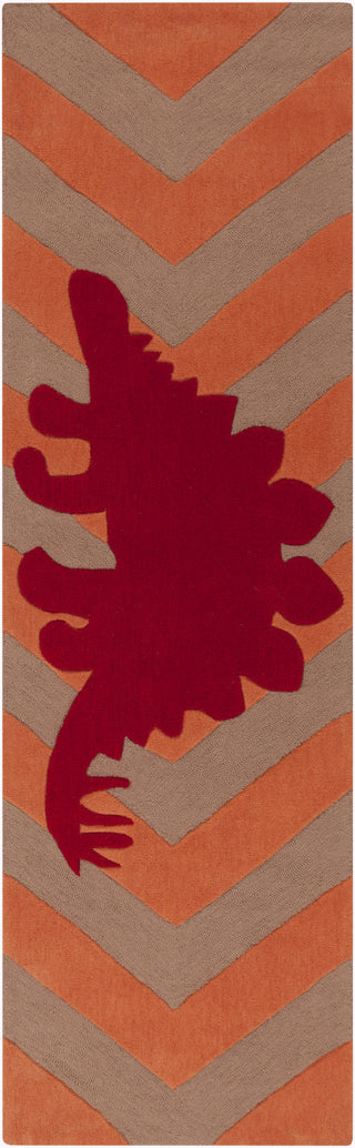 Surya Budding BUD-2007 Cherry Area Rug 2'6'' x 8' Runner