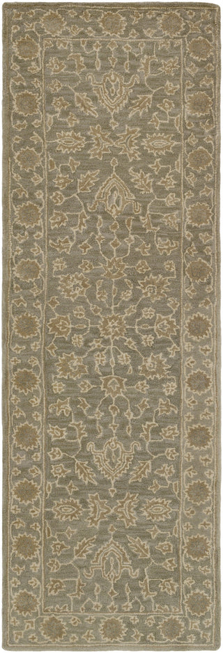 Blumenthal BUH-1001 Brown Hand Tufted Area Rug by Surya 2'6'' X 8' Runner