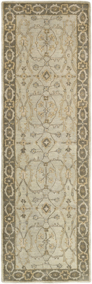 Blumenthal BUH-1006 Green Hand Tufted Area Rug by Surya 2'6'' X 8' Runner