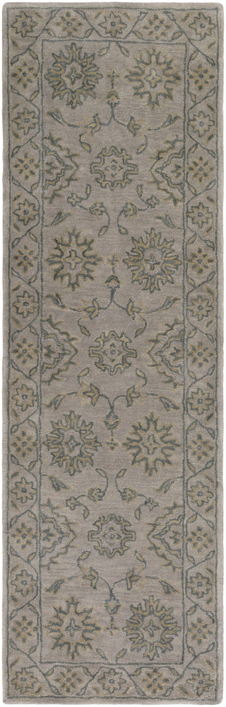 Blumenthal BUH-1009 Brown Hand Tufted Area Rug by Surya 2'6'' X 8' Runner