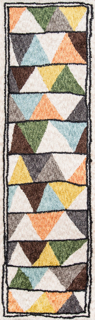 Momeni Bungalow BUN-1 Multi Area Rug by Novogratz Runner