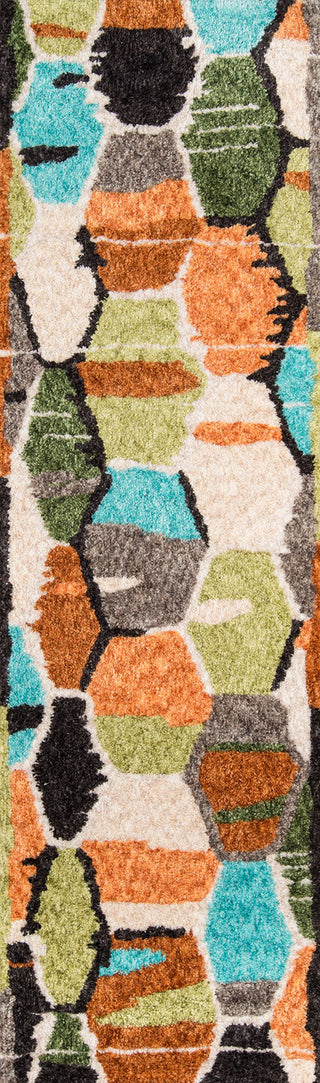 Momeni Bungalow BUN-3 Multi Area Rug by Novogratz Runner