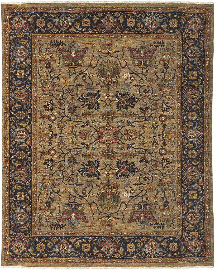 Surya Bursa BUR-9117 Dark Brown Area Rug 6' X 9'