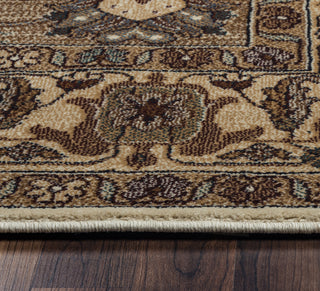 Rizzy Bellevue BV3206 tan/khaki Area Rug Close Shot