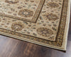 Rizzy Bellevue BV3412 tan/khaki Area Rug Corner Shot