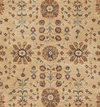 Rizzy Bellevue BV3412 tan/khaki Area Rug Detail Shot