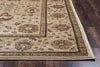 Rizzy Bellevue BV3412 tan/khaki Area Rug Edge Shot