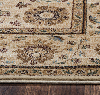 Rizzy Bellevue BV3412 tan/khaki Area Rug Close Shot