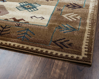 Rizzy Bellevue BV3705 Area Rug Corner Shot Feature
