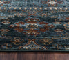 Rizzy Bellevue BV3954 Blue Area Rug Close Shot