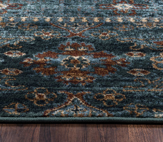 Rizzy Bellevue BV3954 Blue Area Rug Close Shot