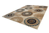 Rizzy Bellevue BV3974 ivory/tan Area Rug Angle Shot Feature