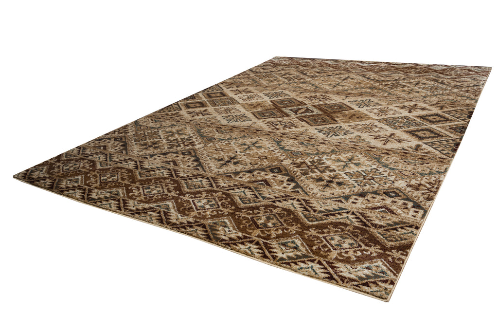 Rizzy Bellevue BV3992 ivory Area Rug Angle Shot Feature