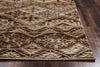 Rizzy Bellevue BV3992 ivory Area Rug Edge Shot