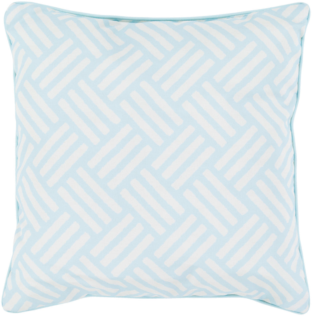 Surya Basketweave BW002 Pillow 16 X 16 X 4 Poly filled
