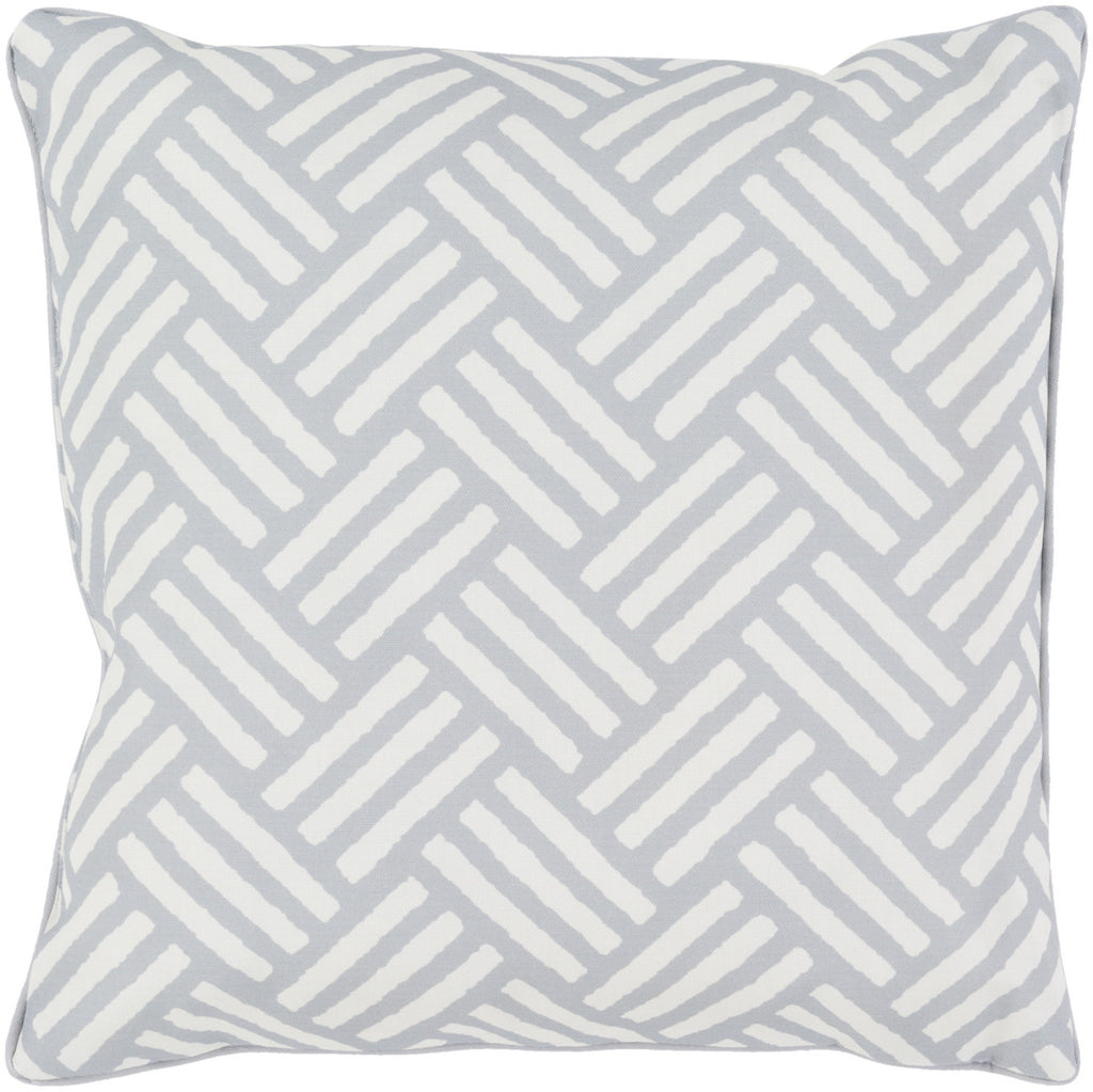 Surya Basketweave BW005 Pillow 16 X 16 X 4 Poly filled