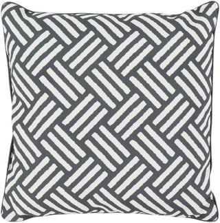 Surya Basketweave BW007 Pillow 16 X 16 X 4 Poly filled