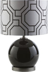 Surya Bowen BWN-890 White Lamp Table Lamp