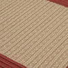 Colonial Mills Bayswater BY73 Brick Area Rug Closeup Image