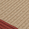 Colonial Mills Bayswater BY73 Brick Area Rug Detail Image