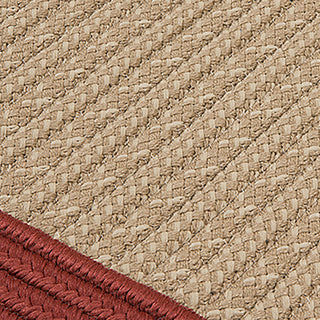 Colonial Mills Bayswater BY73 Brick Area Rug Detail Image