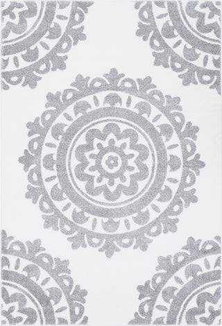 Surya Baylee BYL-1020 Medium Gray Cream Area Rug main image