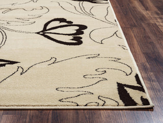 Rizzy Bay Side BS3573 ivory Area Rug Detail Image