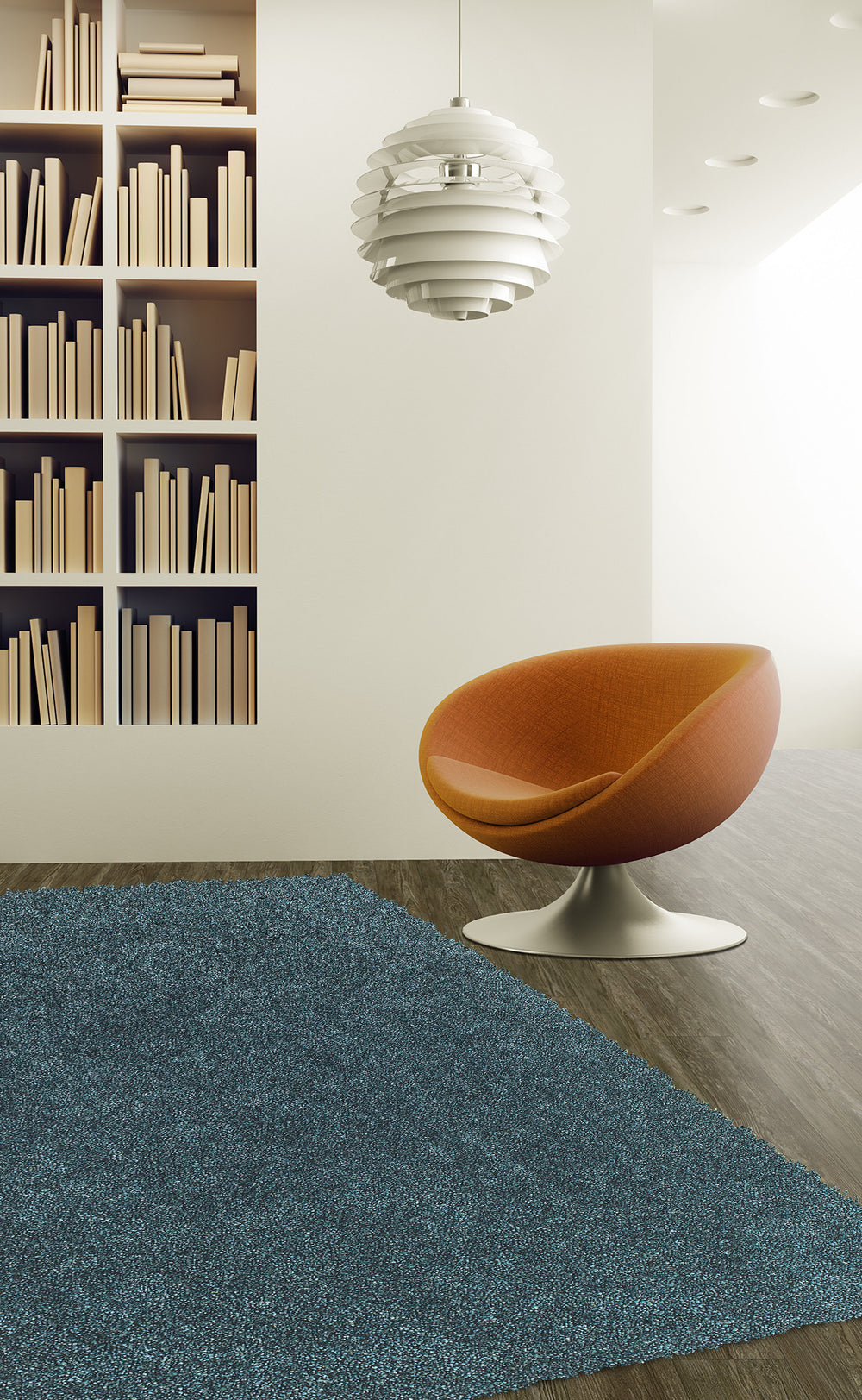 Dalyn Belize BZ100 Teal Area Rug Lifestyle Image Feature