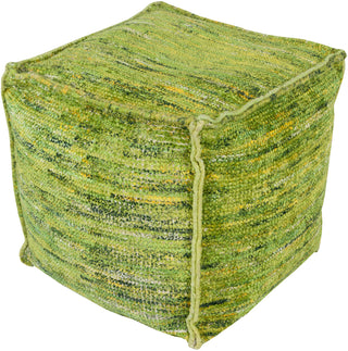 Surya Bazaar BZPF-002 Green Pouf main image