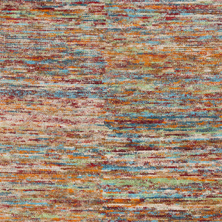 Surya Bazaar BZR-8000 Cherry Hand Knotted Area Rug Sample Swatch