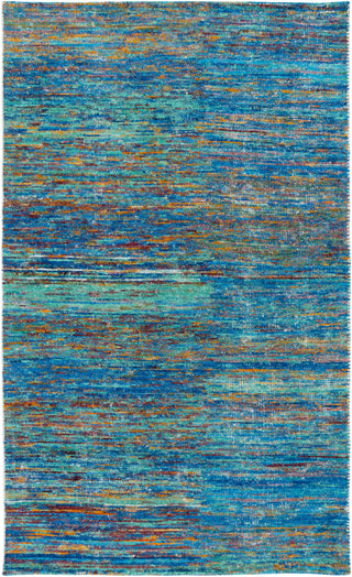 Surya Bazaar BZR-8005 Aqua Area Rug 5' x 8'