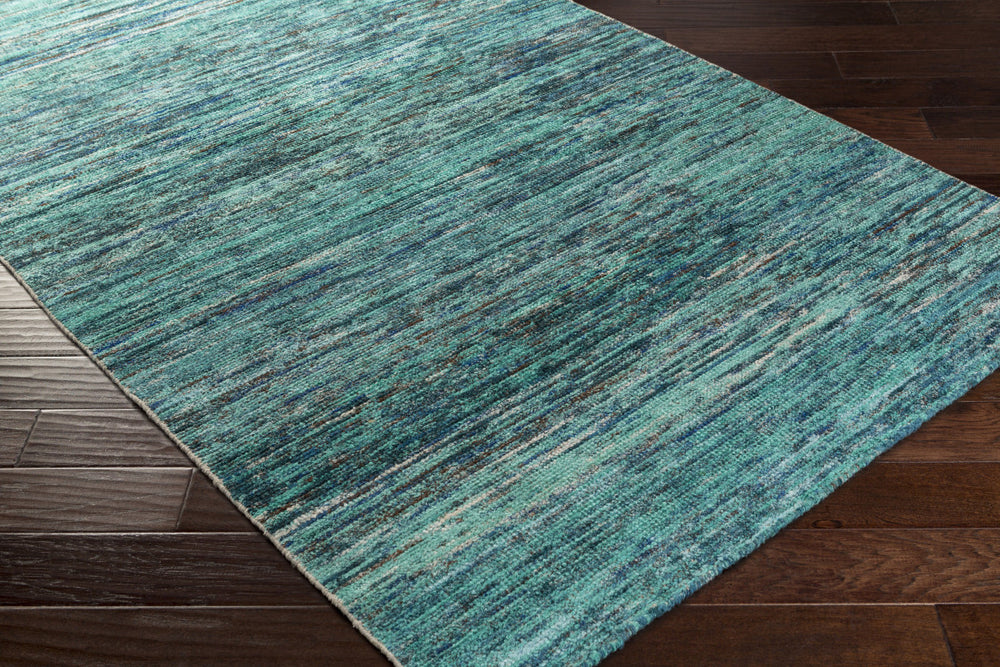 Surya Bazaar BZR-8009 Area Rug 5x8 Corner Feature