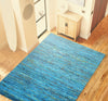 Bashian Spectrum C179-CH8 Blue/Gold Area Rug Room Scene Feature