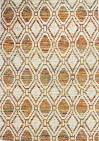 Bashian Spectrum C179-PCH101 Ivory/Rust Area Rug