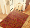 Bashian Spectrum C179-CH20181 Red Area Rug Room Scene Feature