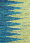 Bashian Spectrum C179-CH1110 Turquoise/Gold Area Rug main image
