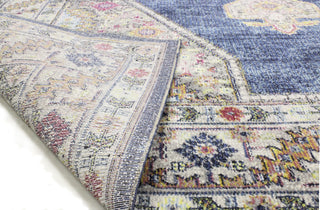 Bashian Charleston C186-R101 Azure Area Rug Backing Feature