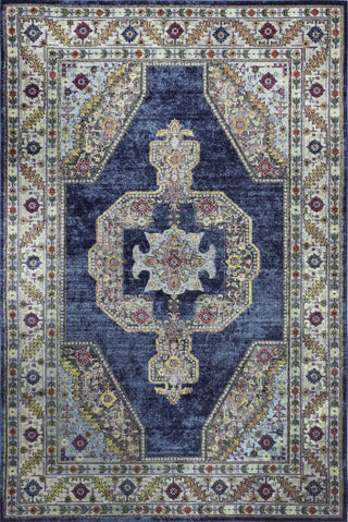 Bashian Charleston C186-R101 Azure Area Rug main image