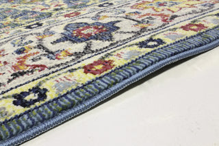 Bashian Charleston C186-R102 Azure Area Rug Edge Feature