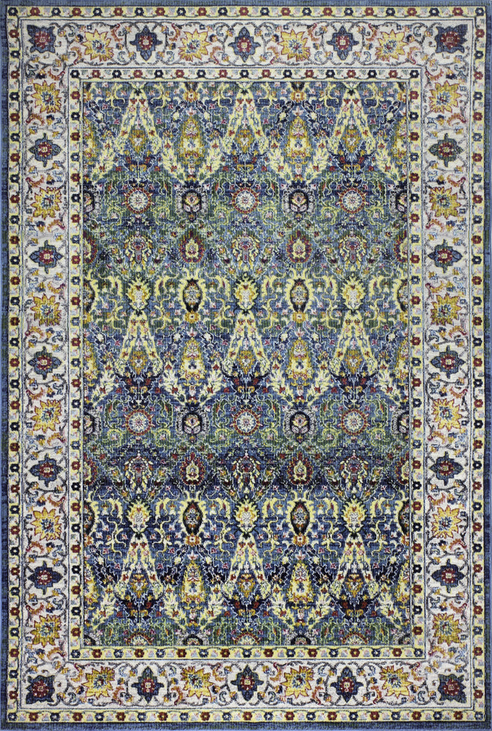 Bashian Charleston C186-R102 Azure Area Rug main image