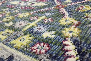 Bashian Charleston C186-R103 Azure Area Rug Close up