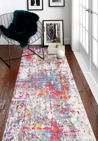 Bashian Charleston C186-RO61A Area Rug Runner Room Scene Feature