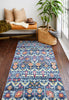 Bashian Charleston C186-RO33A Navy Area Rug
